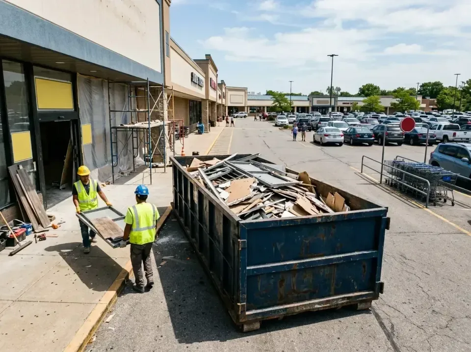 retail-store-renovation-debris-003 — frequently asked questions, Roll-off Dumpster Rentals in Otsego, MN